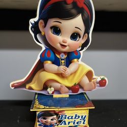 Snow White Centerpices Centro De Mesa 