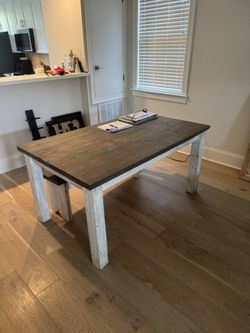 Dining Table With Bench