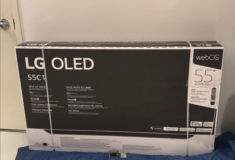 Brand New LG C1 55” OLED TV 4K UHD HDR