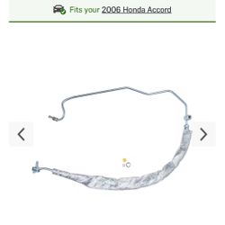 2006 Honda Accord 2.4 Power Steering Pressurized Hose 