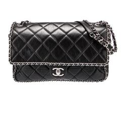 Chanel Quilted Running Chain Flap Bag