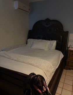 Queen bed frame
