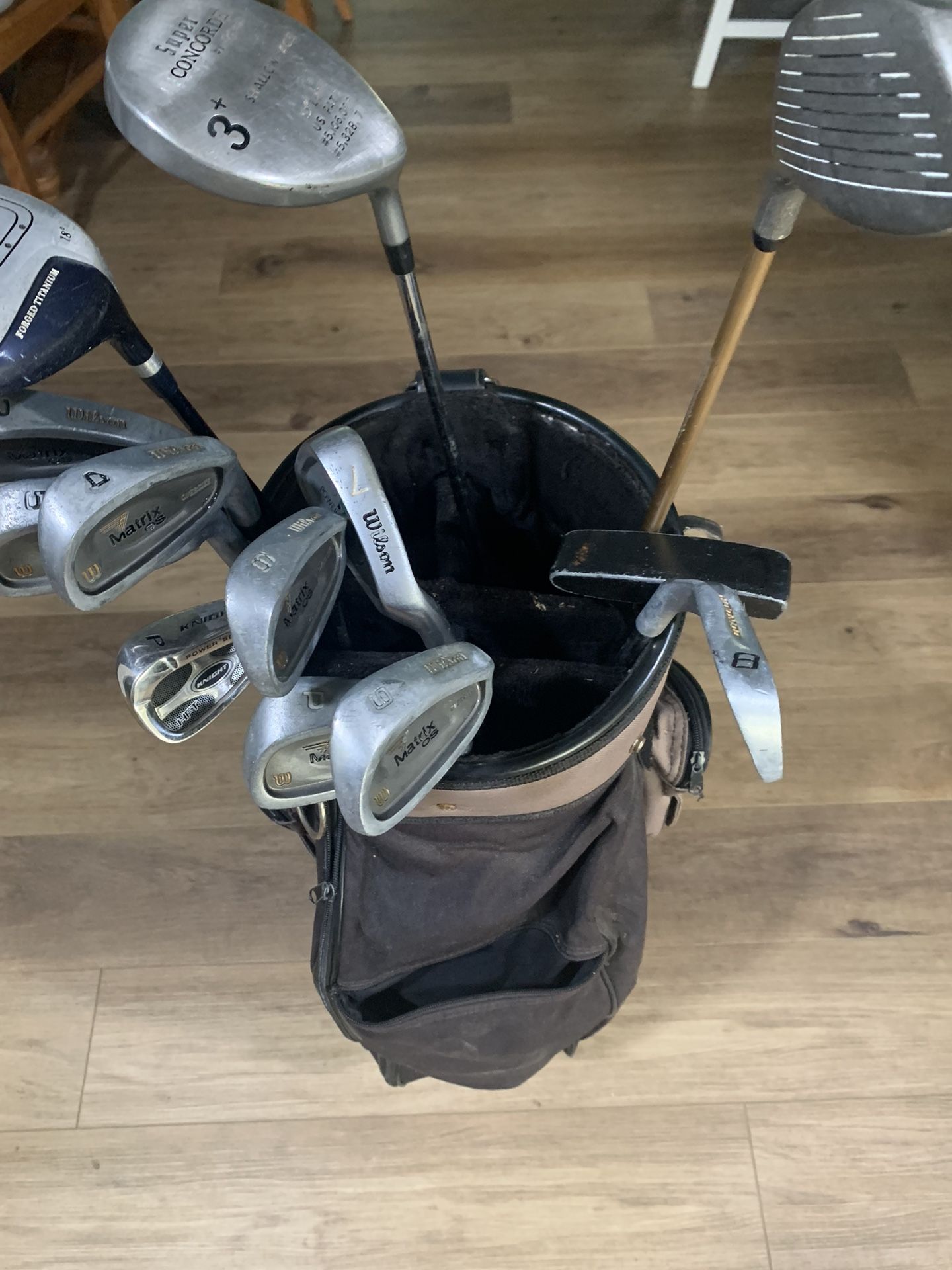 Wilson, Matrix Oversize, Golf Clubs, And More