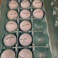 Taylor Made TP5, TP5x And Tour Performance Golf Balls