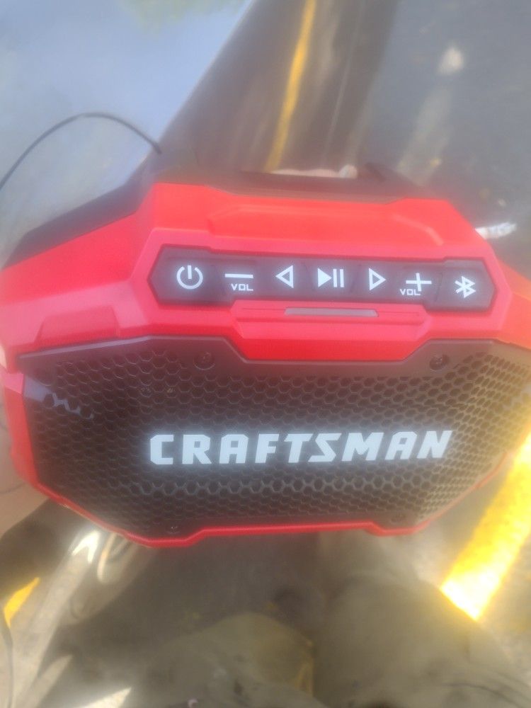 Craftsman Set Drill Work Radio And Jumper Box 