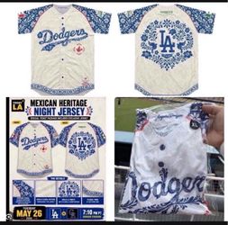 Dodgers Mexican heritage jersey 2026 XL