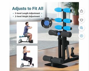 MERACH Adjustable Glutes Trainer & Deep Squat Machine