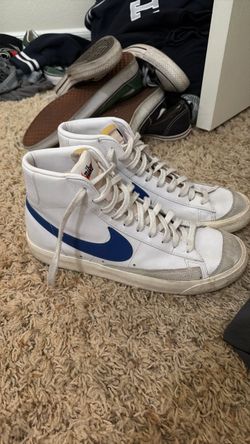 Nike Blazer Mid 77 Vintage White Racer Blue Size 11