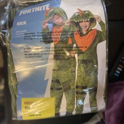 Rex Fornite Costume Kids Child 