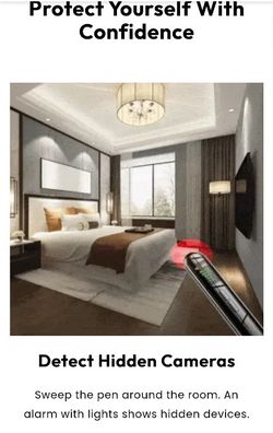 Prepared Hero Privacy Pen Hidden Camera/device Detector