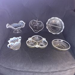 Antique Hobnob Glassware
