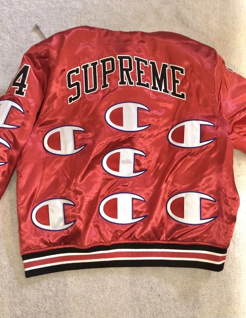 Supreme x Champion jacket Men’s Sz Large