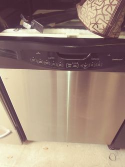 Ge stainless steel dishwasher