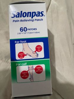 Salonpas box of 60 patches $20