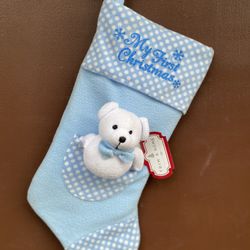 Christmas Stocking My First Christmas.