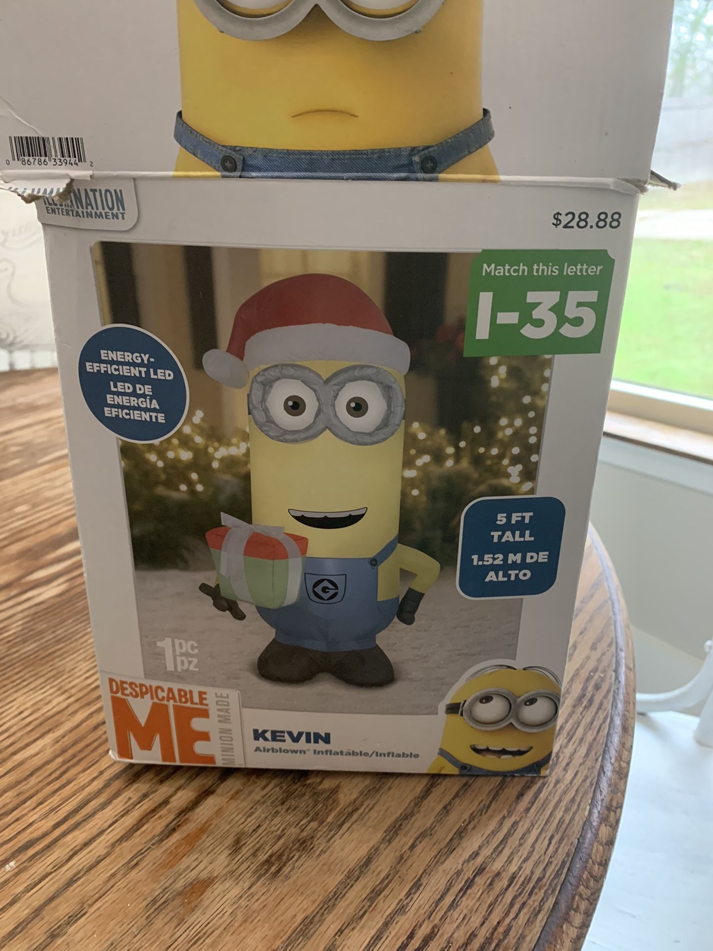 Despicable Me blow up Kevin