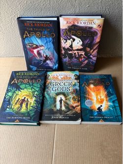 The Trials of Apollo Series Rick Riordan books