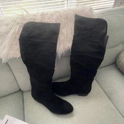 suede like boots 