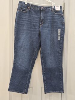 Woman's Sonoma Hi-Rise Straight Jeans Size 20W-New With Tags