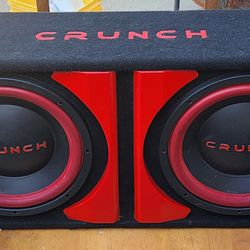 Crunch 12in subs