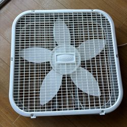 Lasko 20” box fan – works well