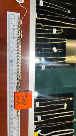 14k CUBA BRACELET