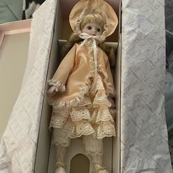 Brittany Elaine Porcelain Doll w/ Box