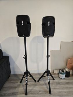 Pyle speakers 8 inch usb, sd card, bluetooth