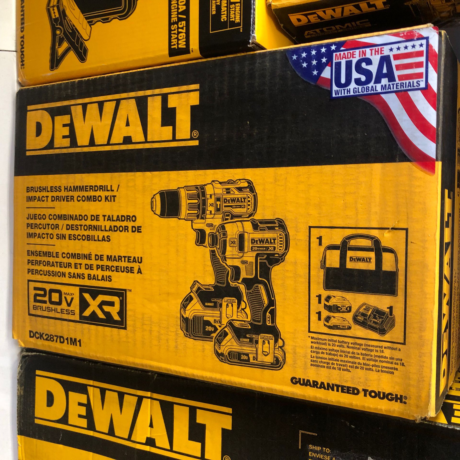 Dewalt New Kit Hammer Drill And Impact XR, Battery And Charger for Sale in  Los Angeles, CA OfferUp