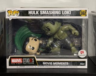 Funko POP! Marvel Movie Moments Hulk Smashing Loki #362 Walgreens Exclusive!