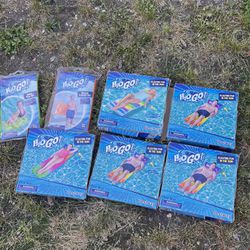 7 Pool Floats , Loungers NEW IN BOX 