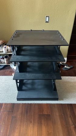 Boltz audio rack media stand
