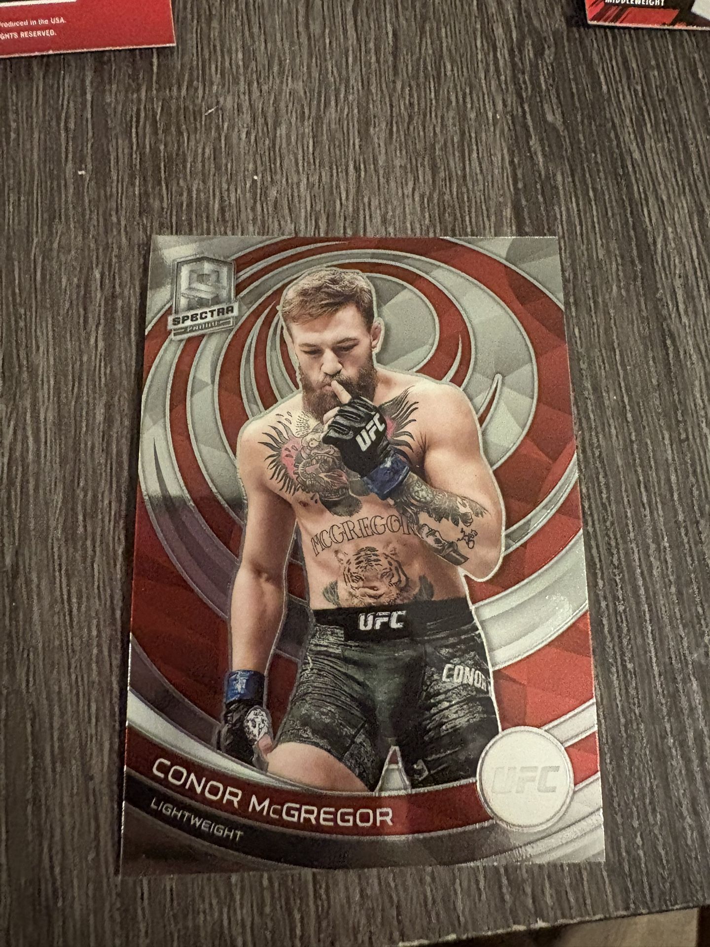 Connor Mcgregor Spectar Card