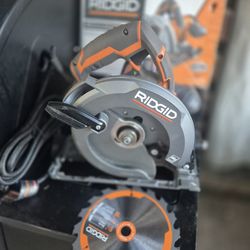 RIDGID ELECTRIC CIRCULAR SAW  61/2" NEW