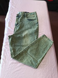 Fashion Nova Giving High Stretch Curvy Skinny Jeans Yellow Jeans Size 22 NWT
