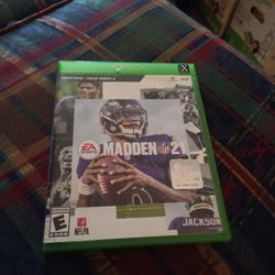 Madden NFL 21 Xbox One Video Game 
