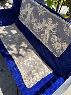 Beautiful, vintage Crochet  decor, each $15