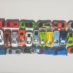 Hot Wheels Lamborghini Mainlines 24 Different Models