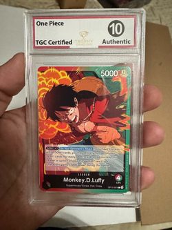 One piece anime cards