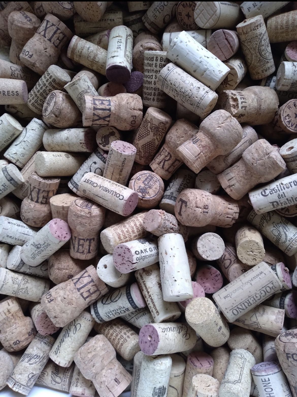Used Wine Corks