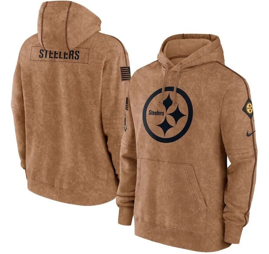 Steelers Salute To Service Hoodie Authentic Sz M