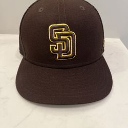 New Era Padres Fitted Spring Training Mesh Back Hat 7 1/8