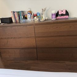 6-Drawer Brown Dresser - Ikea Malm