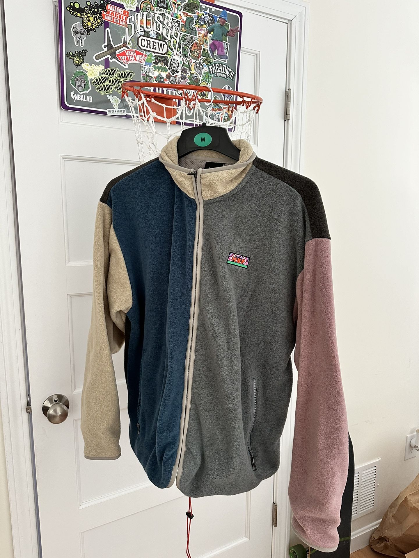 Huf Zip Up Fleece Size M 