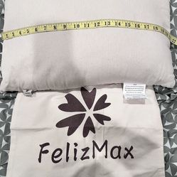 Cozy FelizMaxMax Cotton Throw Pillow with Bonus Tote Bag - Perfect Home Decor Accent!