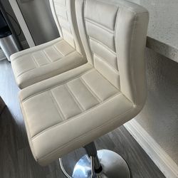 White Bar Stools