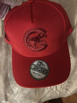 Cubs SnapBack All Red