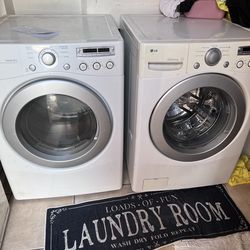 Washer and Dryer