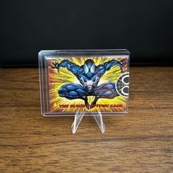1994 Spider-Man Black Symbiote Suit Card