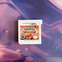 Authentic Nintendo Pokemon Omega Ruby 3DS